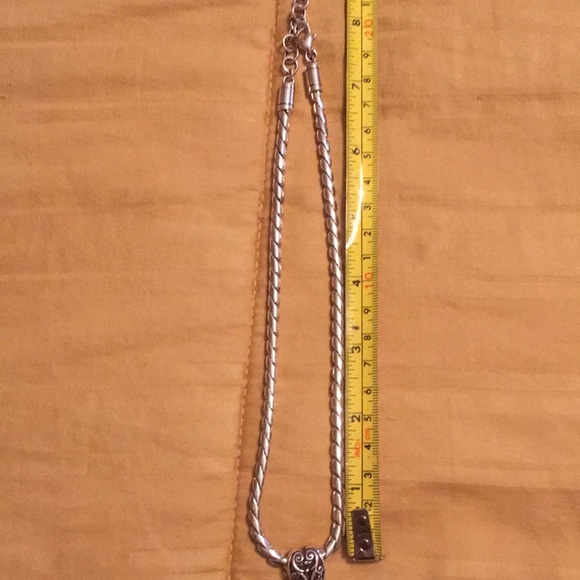 BRIGHTON PUFFED HEART NECKLACE - Picture 3 of 6